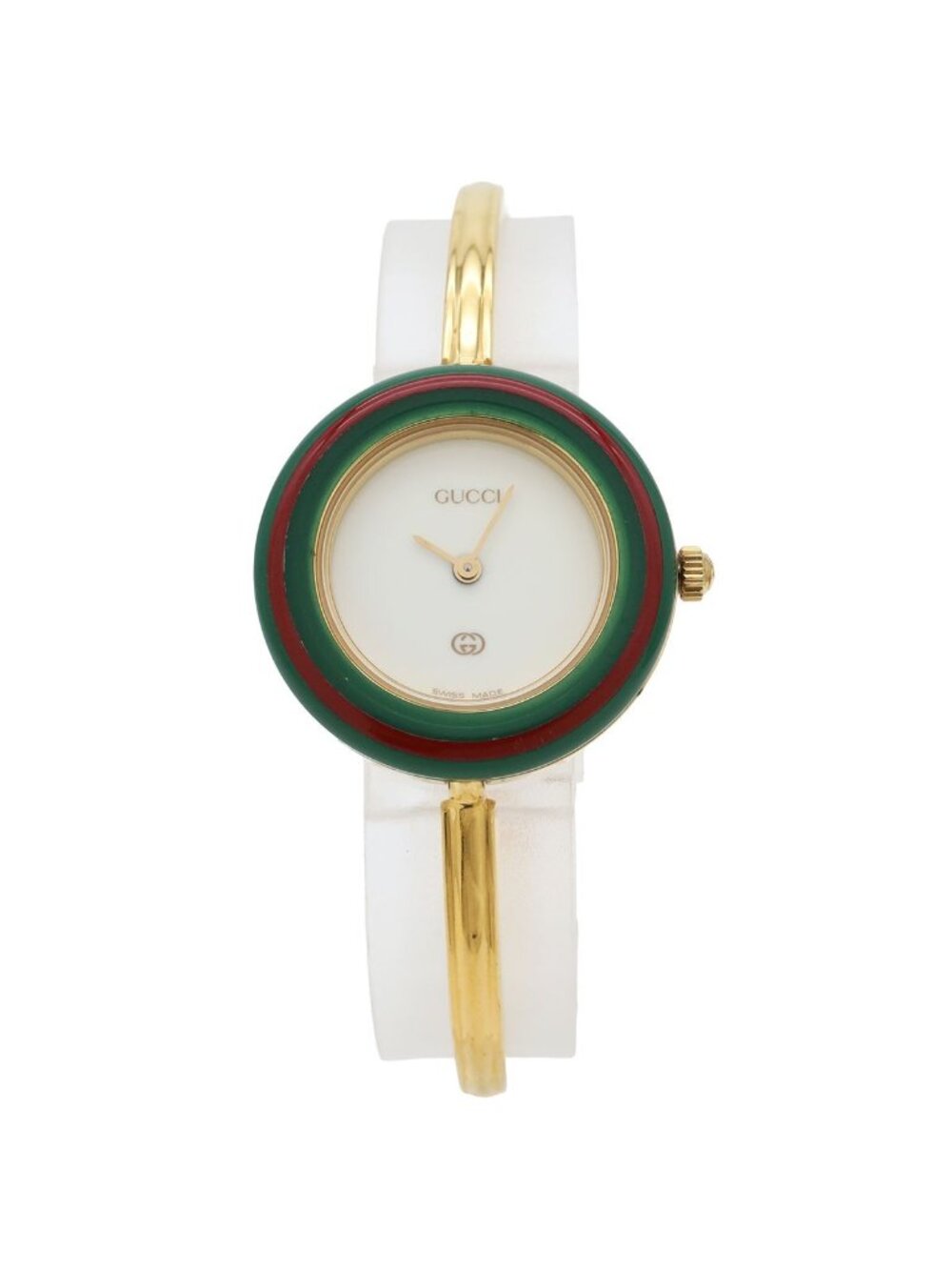 Gucci Change Bezel White Dial Quartz Watch 11/12